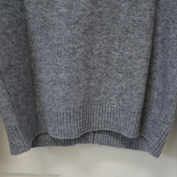 Van Kukil Celine 100% Cashmere Cardigan  Derby Grey, Organic Yarns-NWT - Picture 8 of 12